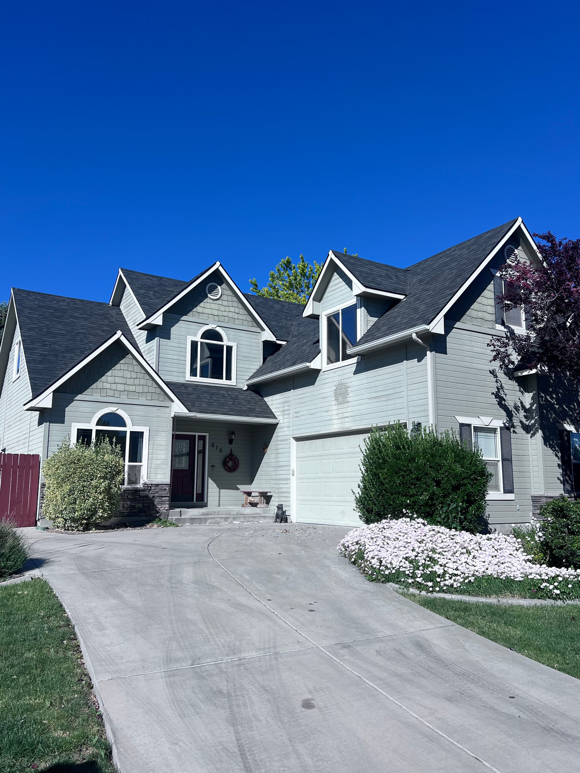 Full Reroof in South Nampa Using Malarkey Midnight Black image