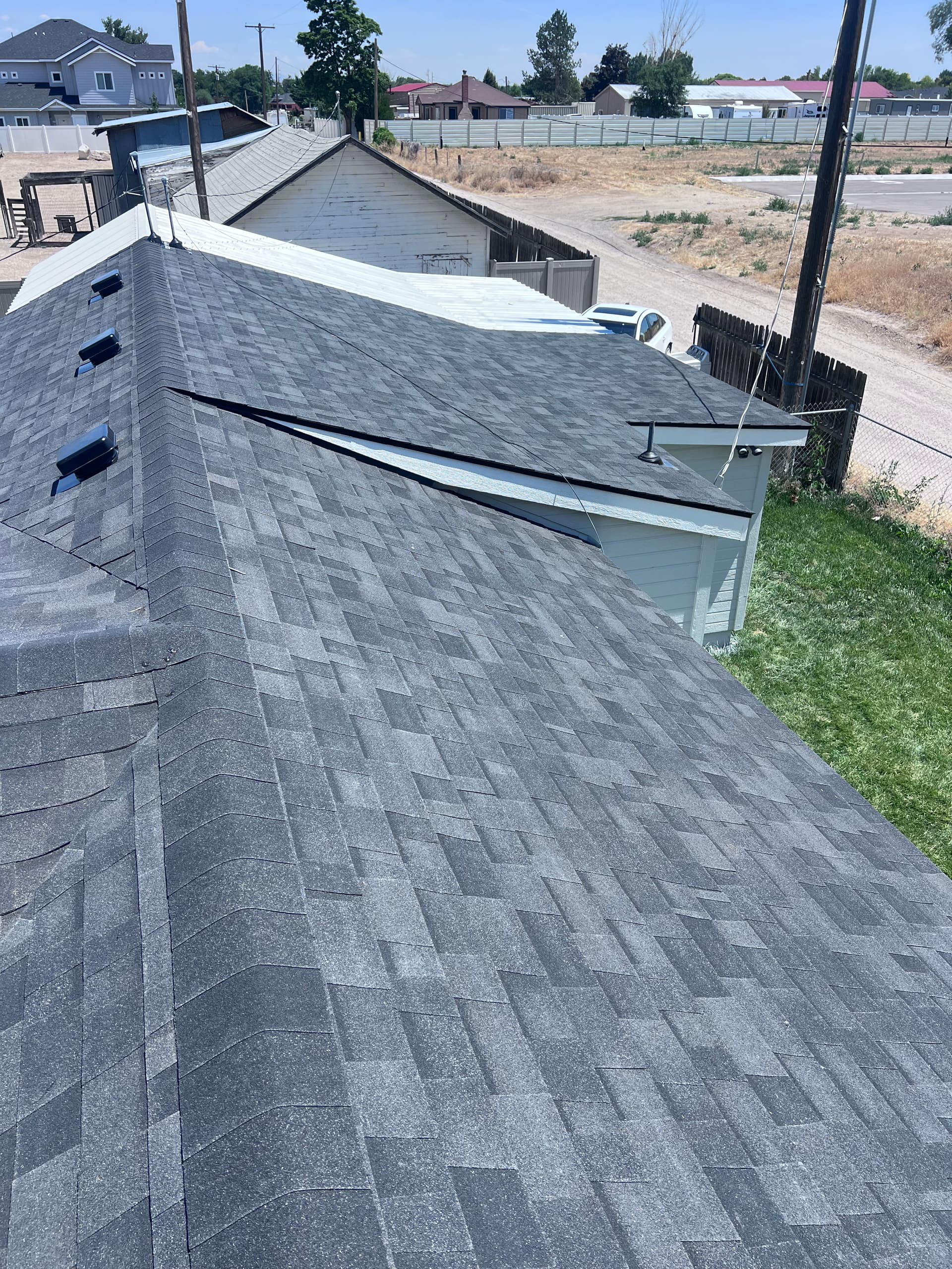 Malarkey Highlander Midnight Black Shingle Roof Install