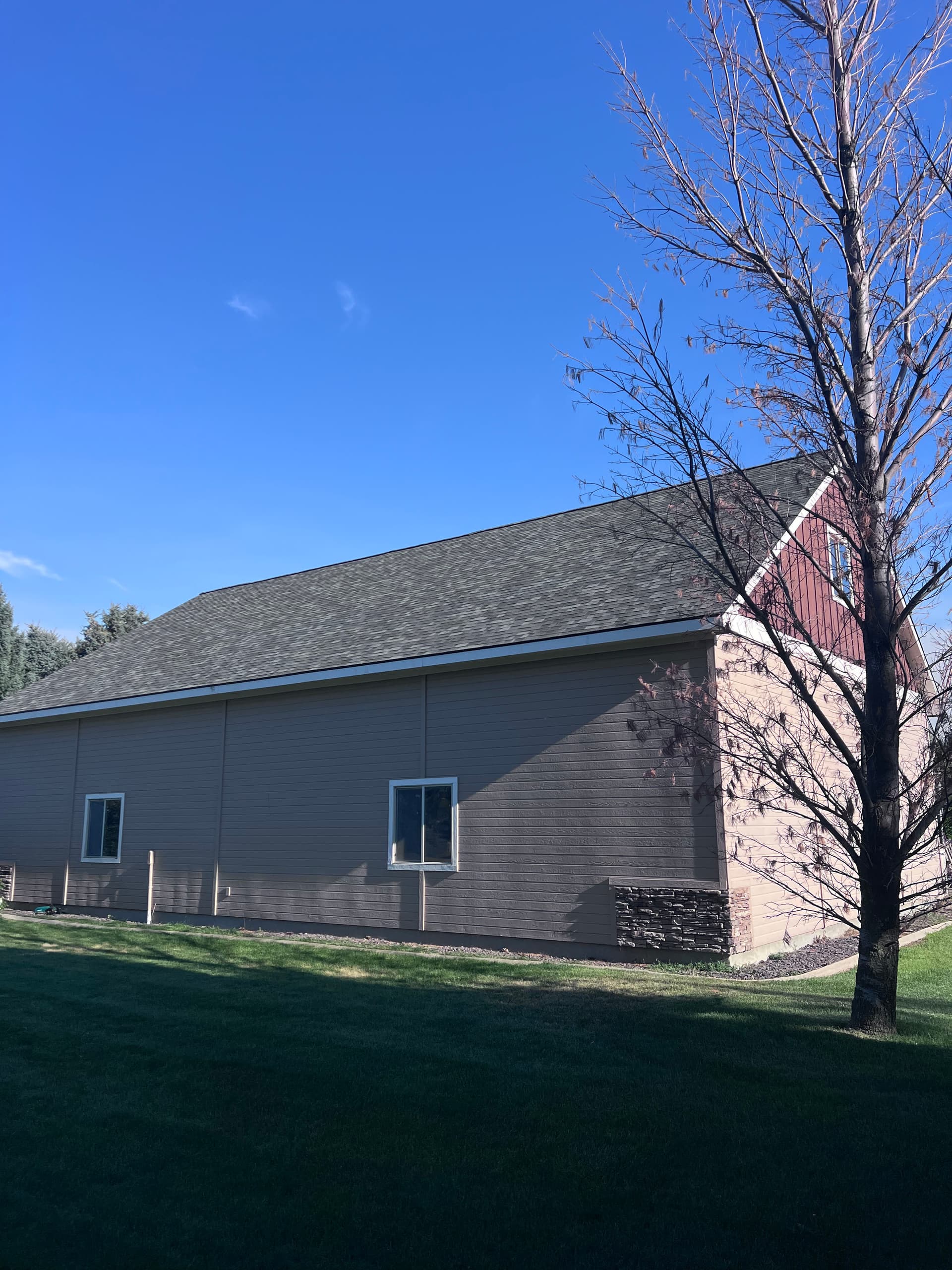 Gallery photos for Full Re-Roof on a Home and Shop Using Malarkey Storm Gray Shingles: Image #3