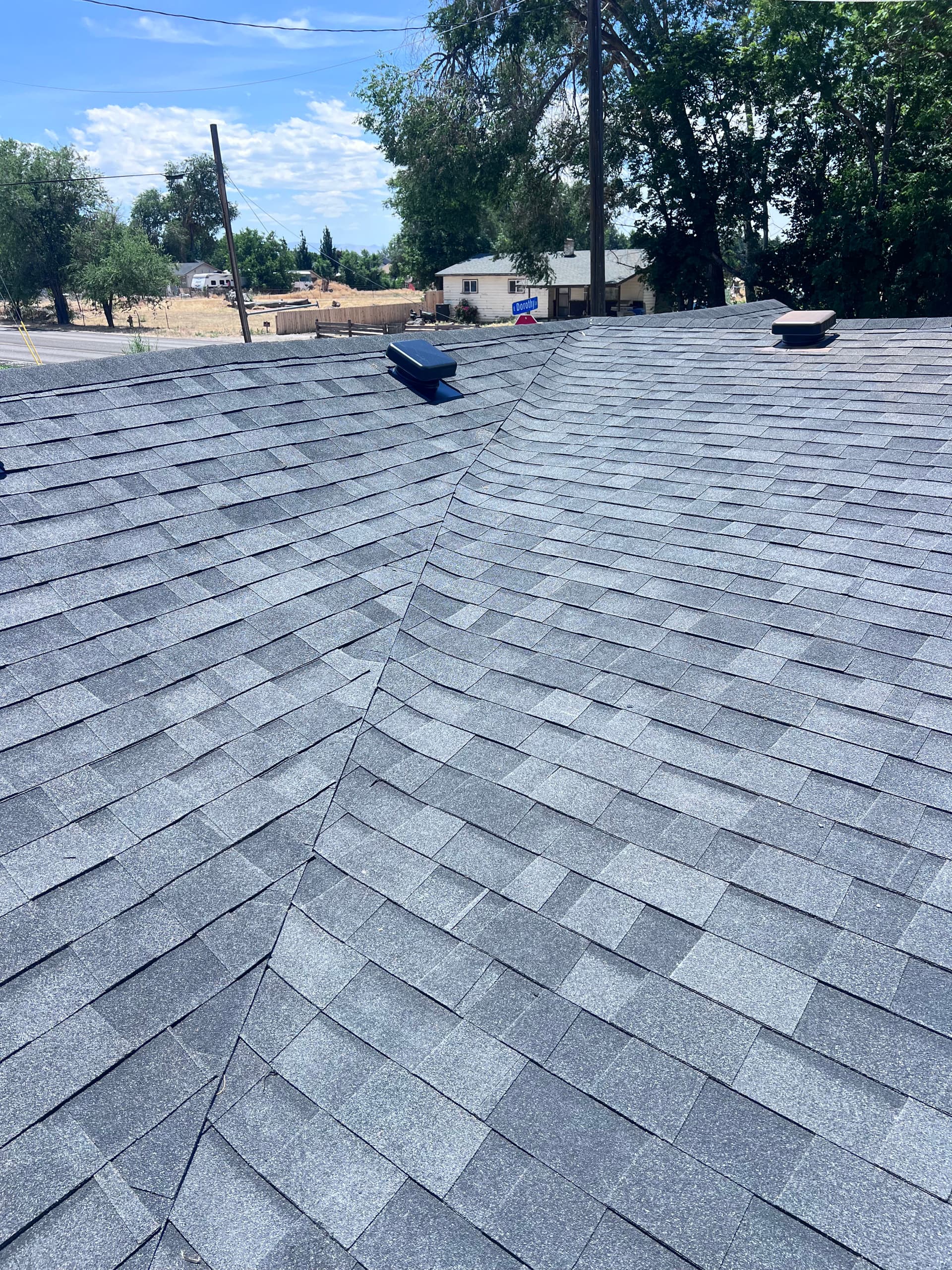 Gallery photos for Malarkey Highlander Midnight Black Shingle Roof Install: Image #3