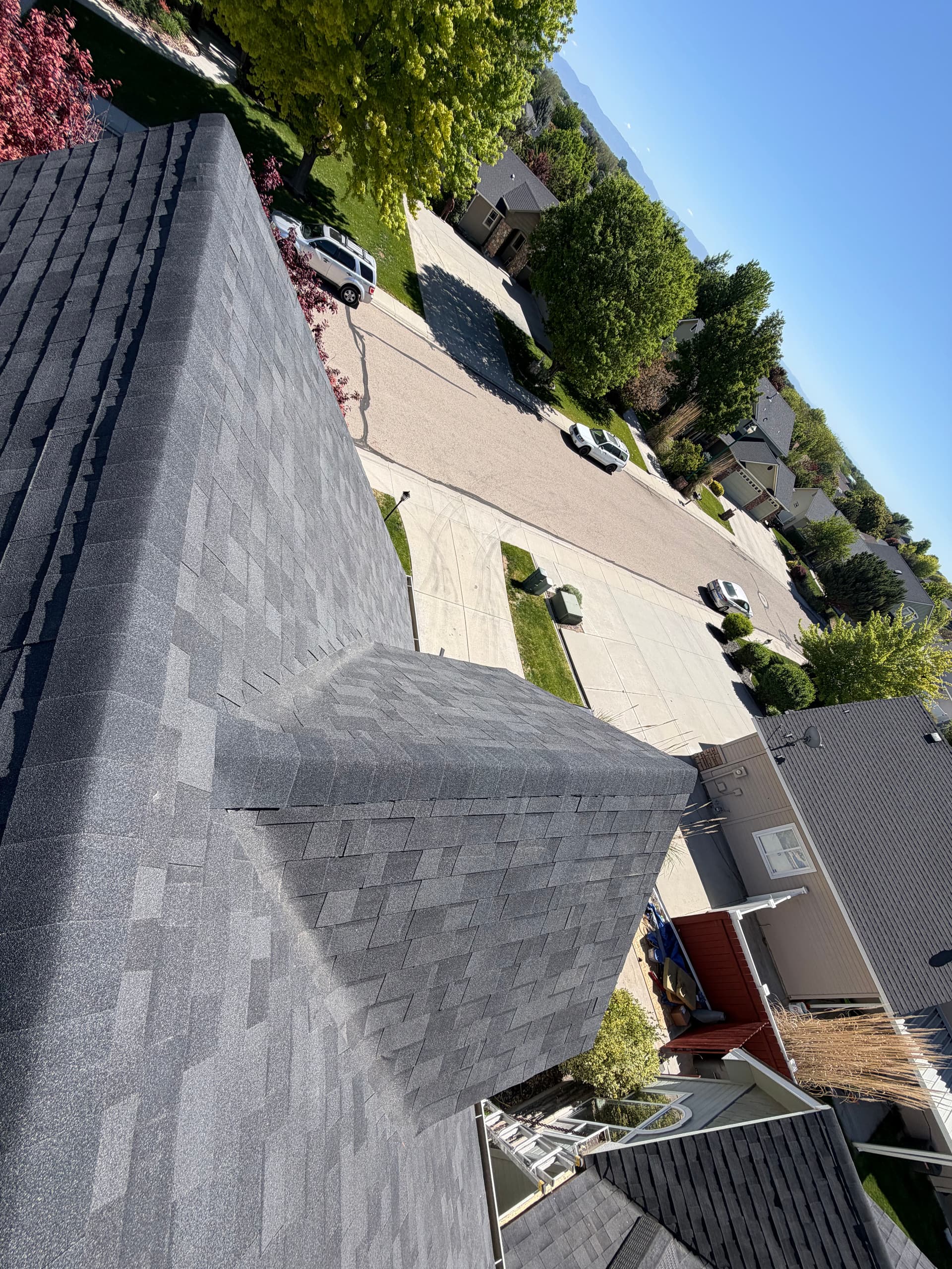 Gallery photos for Full Reroof in South Nampa Using Malarkey Midnight Black: Image #3