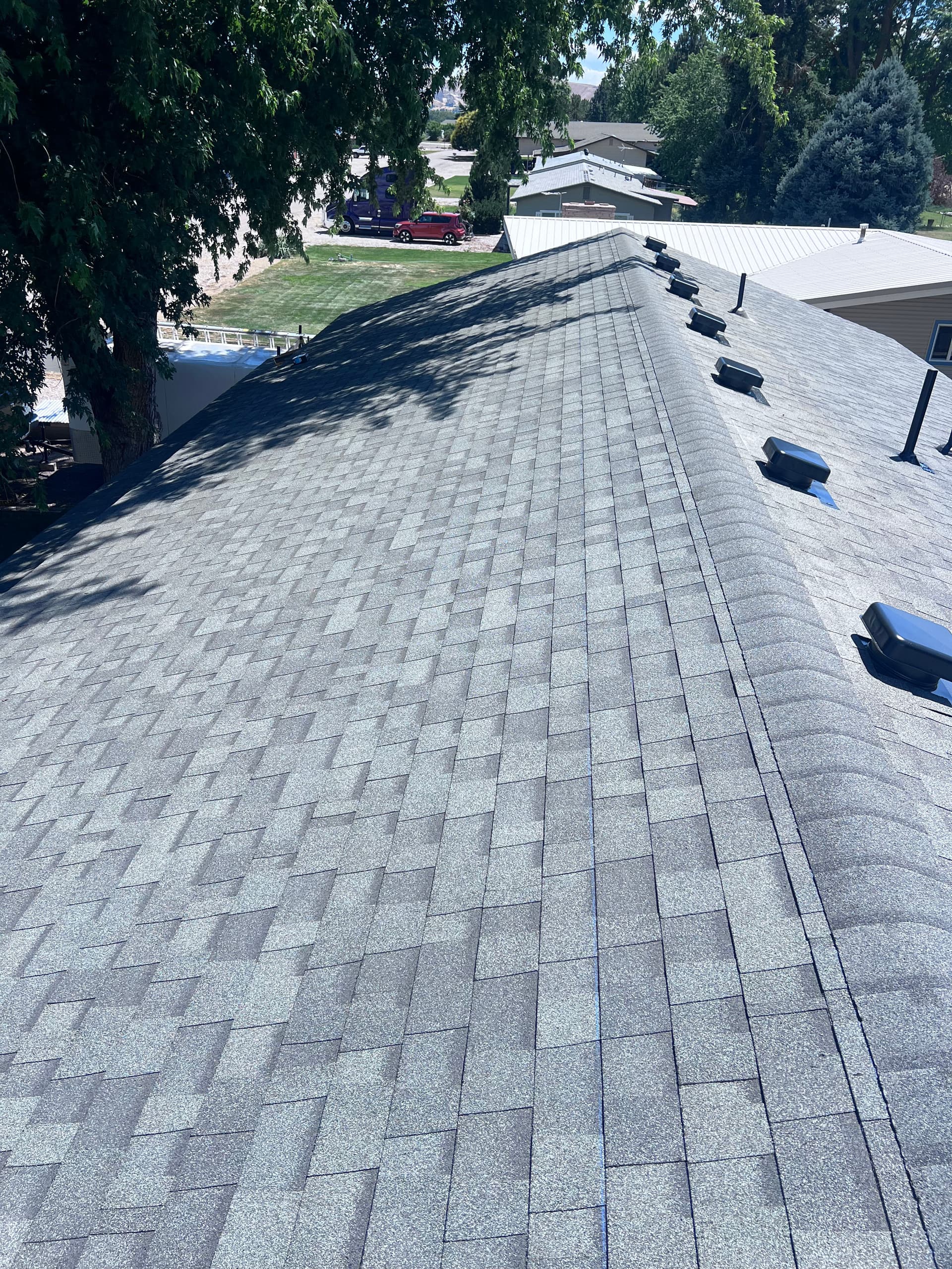 Gallery photos for Fresh Asphalt Shingle Roof Installation in Emmett Idaho: Image #1