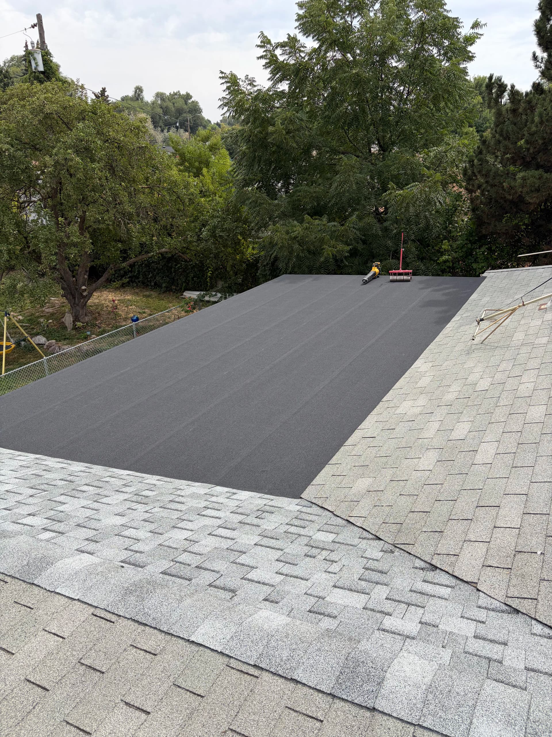 Gallery photos for Porch Addition Gets a Low-Slope Roof Done Right: Image #1